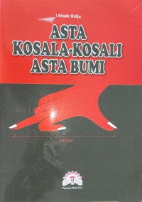Image of Asta Kosala-Kosali Asta Bumi